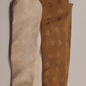 Pierre Cardin Cream Swirl Silk Tie